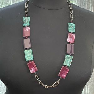 Vintage long necklace set